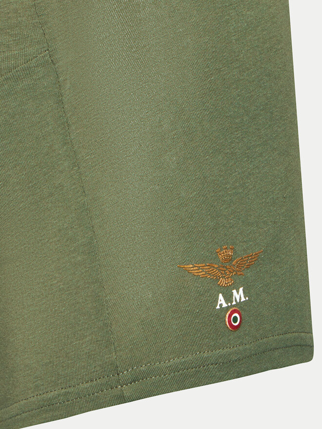 Aeronautica Militare Aeronautica Militare 2er-Set Boxershorts AM1UBX001 Khakifarben