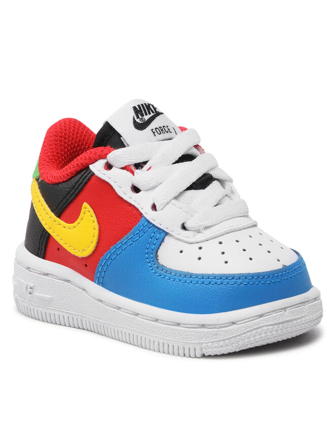 Nike Tenisice Nike Force 1 Lv8 Qs (TD) DO6636 100 Šarena