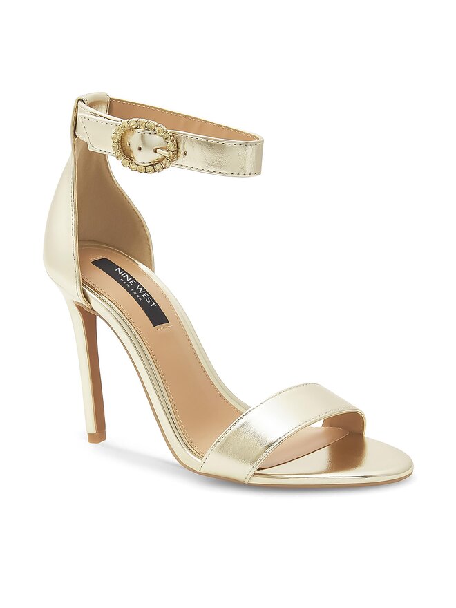 Nine West Sandály Nine West WFA2646-1 Zlatá