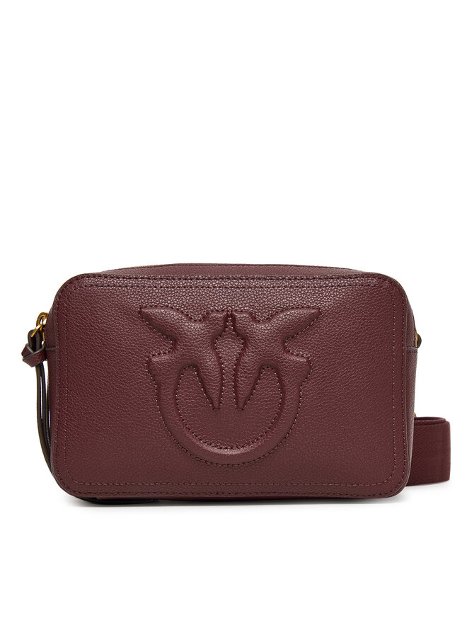 PINKO Handtasche PINKO Carrie Camera Bag Classic PE 25 PLTT 104336 A29Q Dunkelrot