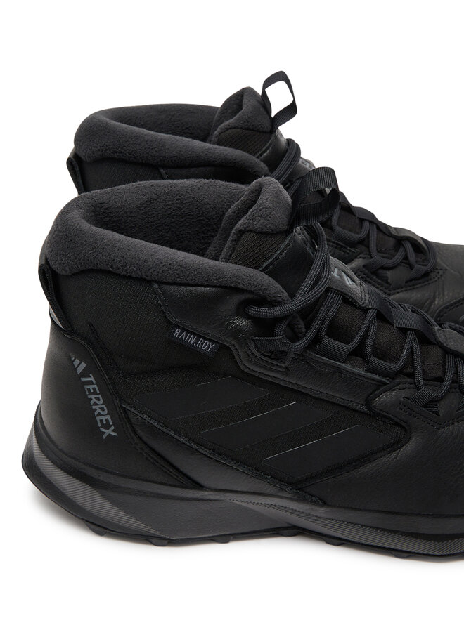 adidas Pārgājienu apavi adidas Terrex Winter Boot Mid Leather ID2859 Melns