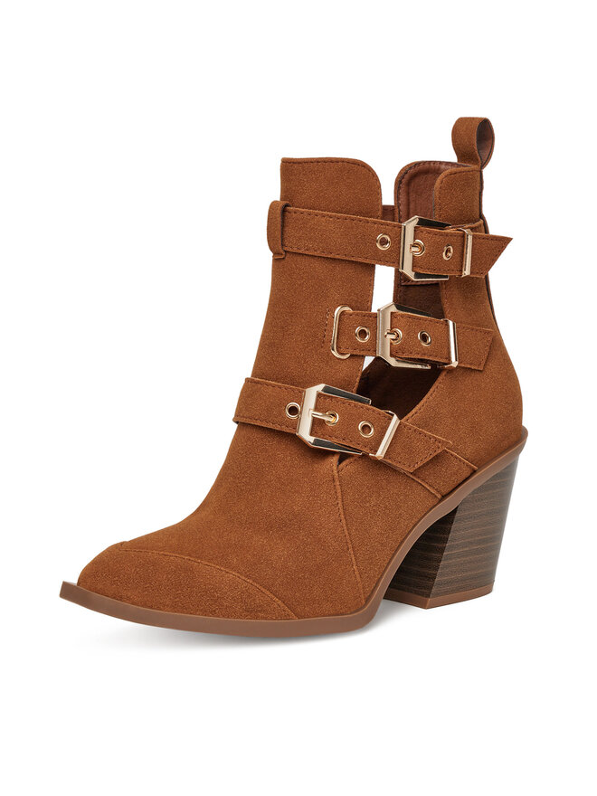 DeeZee Cowboystiefel DeeZee LE601-165 Braun
