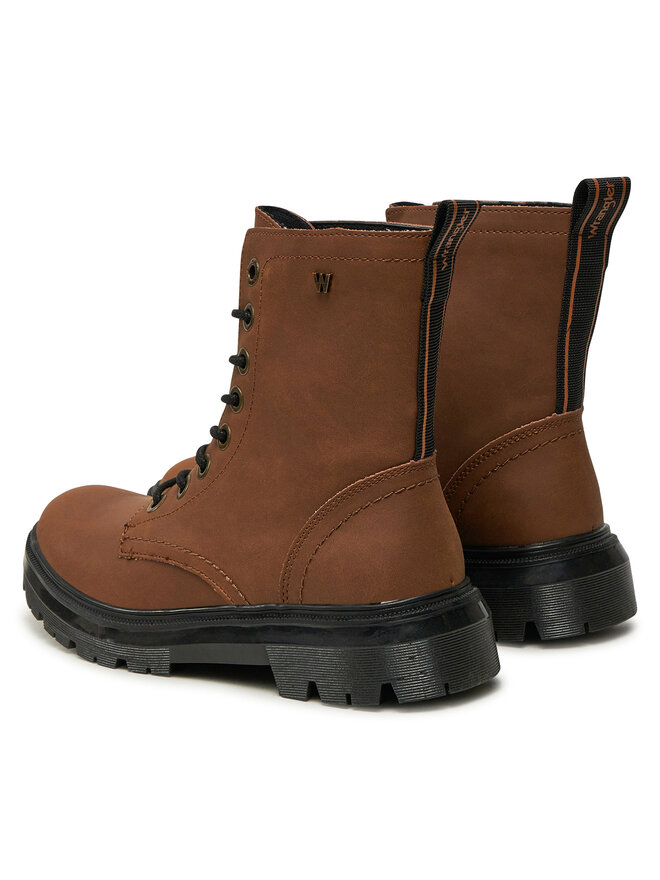 Wrangler Schnürstiefeletten Wrangler Dakota 20243062.JCU Braun