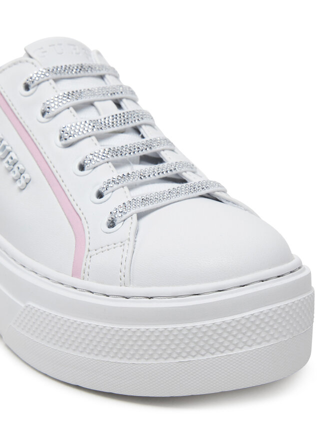 Guess Sneakersy Guess FLJMRI ELE12 Biały