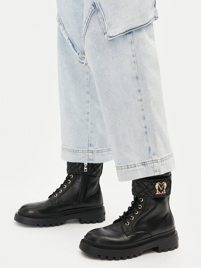 LOVE MOSCHINO Туристически oбувки LOVE MOSCHINO JA24175G1LIA0000 Черен