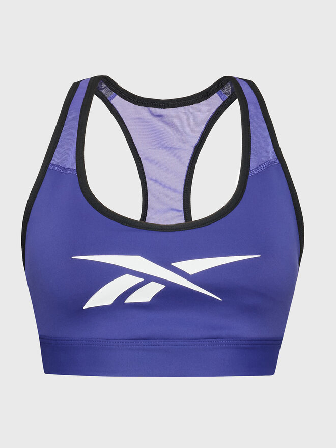 Reebok Reebok Спортивний бюстгальтер Lux Vector HI6208 Фіолетовий