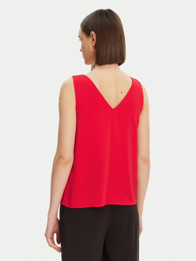 Pieces Pieces Felső Franan 17146424 Piros Regular Fit