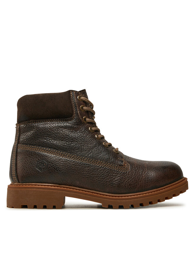 Lumberjack Pohodni čevlji Lumberjack River Green SME6901-001-B75 Rjava