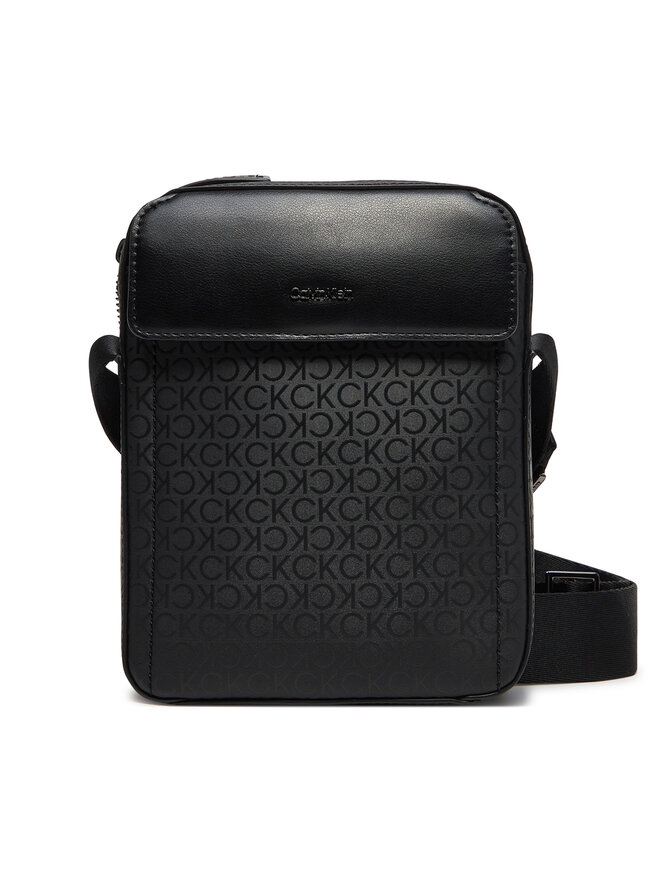 Calvin Klein Плоска сумка Calvin Klein Ck Sleek Reporter S Mono K50K512883 Чорний