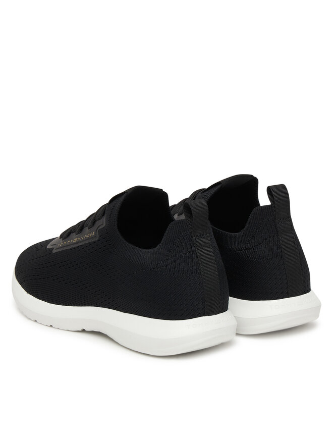 Tommy Hilfiger Sneakers Tommy Hilfiger Th Knit Extralight Runner FW0FW09112 Schwarz