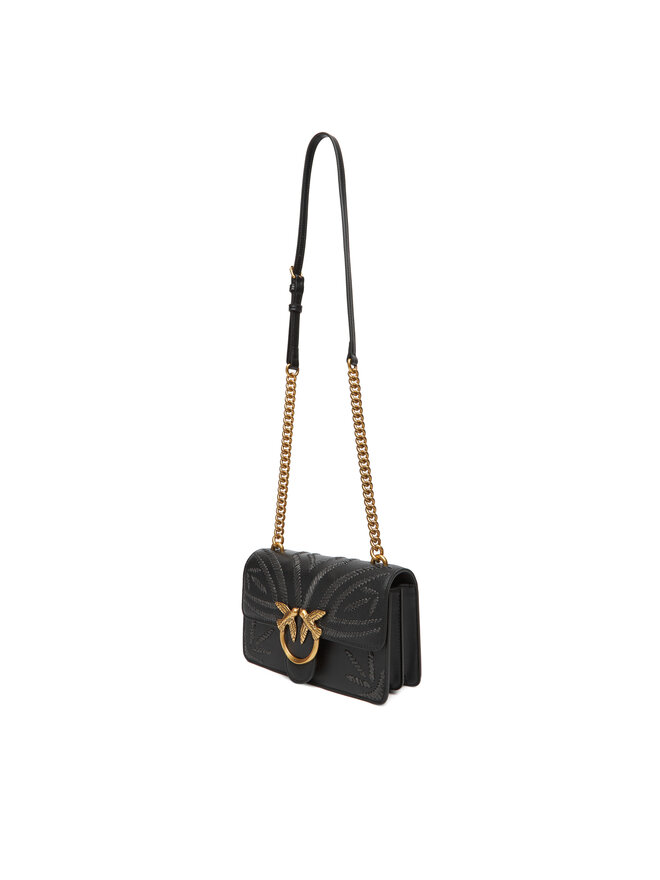 PINKO Kabelka PINKO Love One Mini Cl PE 25 PLTT 100059 A2C3 Černá