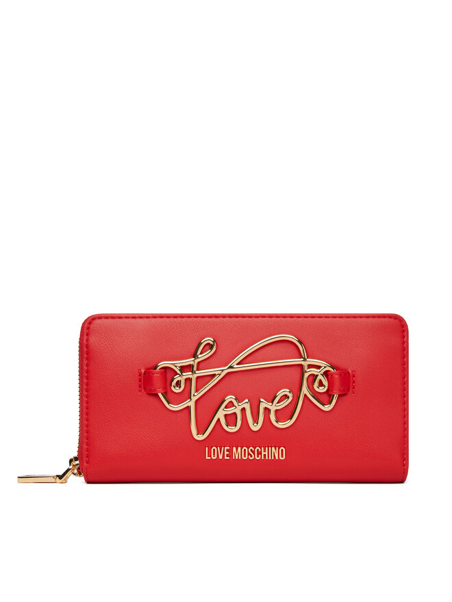 LOVE MOSCHINO Cartera grande para mujer LOVE MOSCHINO JC5733PP0MKG0500 Rojo