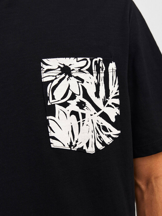 Jack&Jones Jack&Jones T-Shirt Lafayette 12250435 Μαύρο Standard Fit