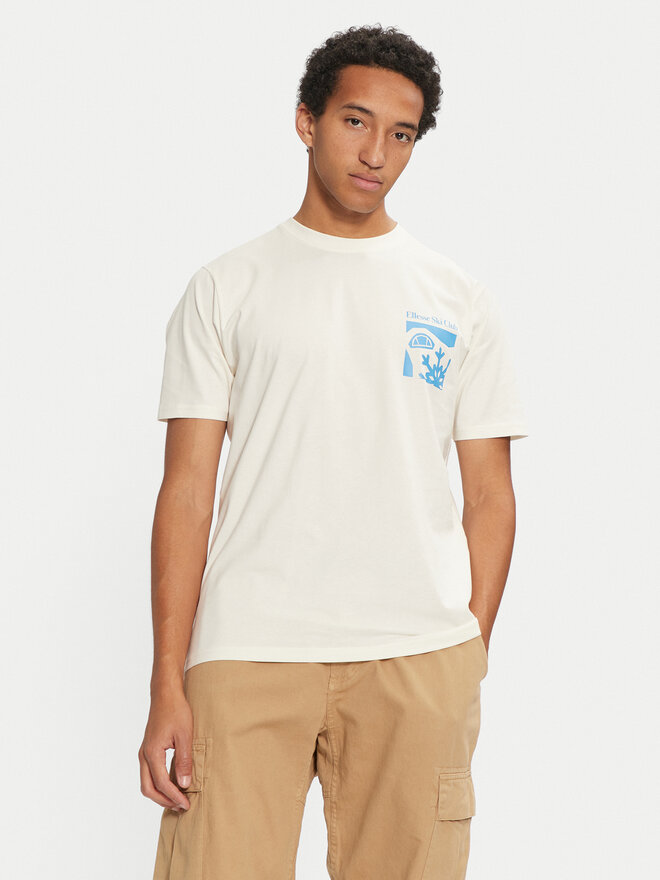 Ellesse Ellesse Camiseta Skisetta Tee SHX20961 Écru Regular Fit