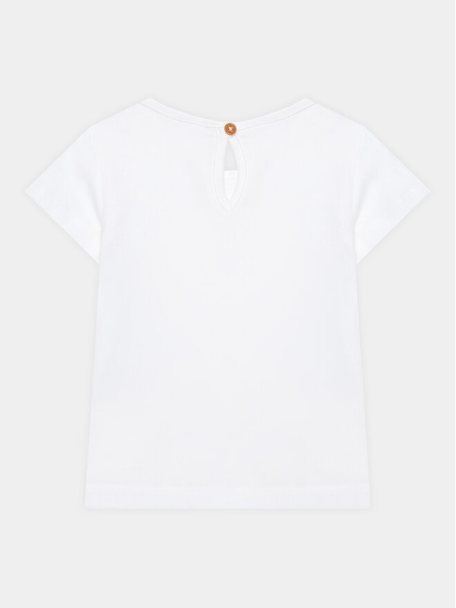 United Colors Of Benetton United Colors Of Benetton T-Shirt 3I1XA102U Λευκό Regular Fit
