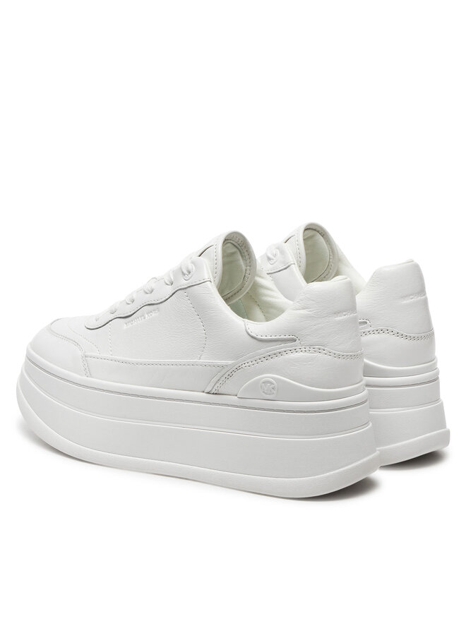 MICHAEL Michael Kors Snīkeri MICHAEL Michael Kors Hayes Lace Up 43R5HAFS3L Balts