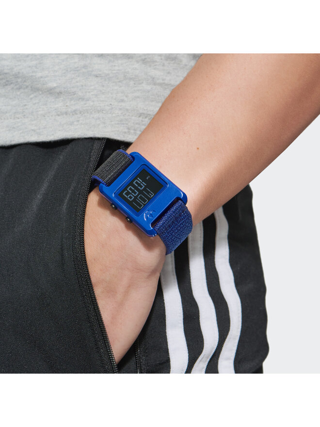 adidas Originals Годинник adidas Originals Retro Pop Digital Watch AOST23066 Голубий