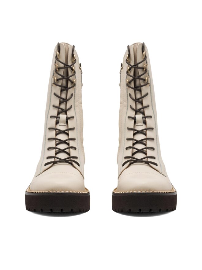 SAM EDELMAN Bokacsizma SAM EDELMAN H8592L2100 Ekru