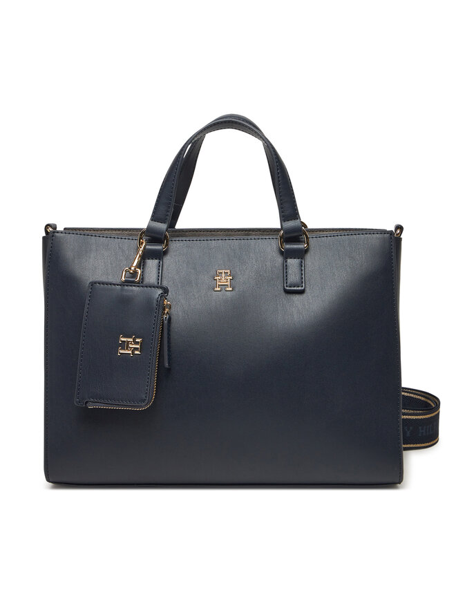 Tommy Hilfiger Bolso Tommy Hilfiger Joy Satchel AW0AW16814 Azul marino