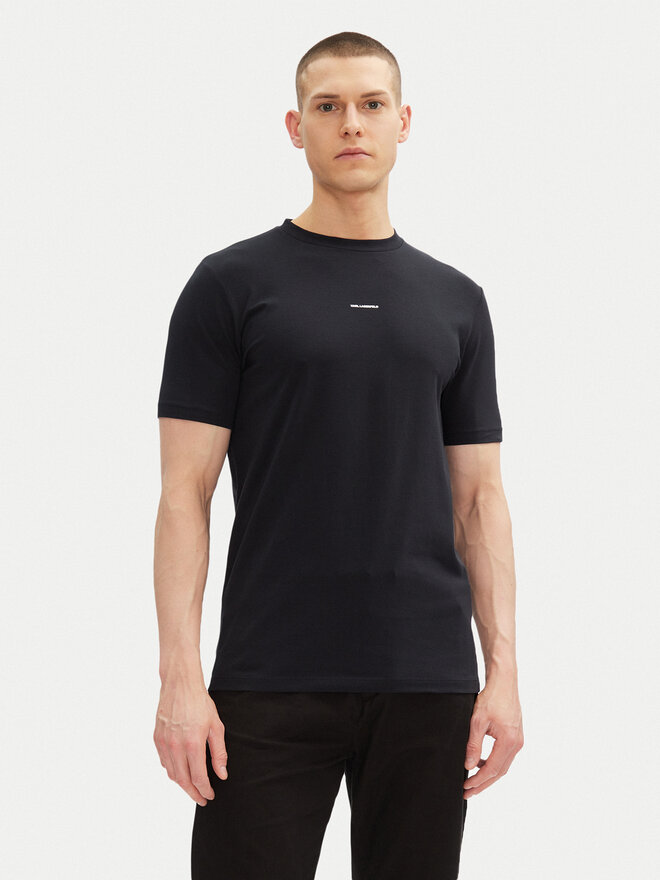 KARL LAGERFELD KARL LAGERFELD T-Shirt 755030 552235 Dunkelblau Regular Fit