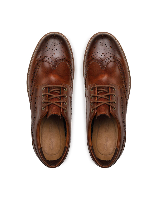 Clarks Halbschuhe Clarks Batcombe Wing 261271917 Braun