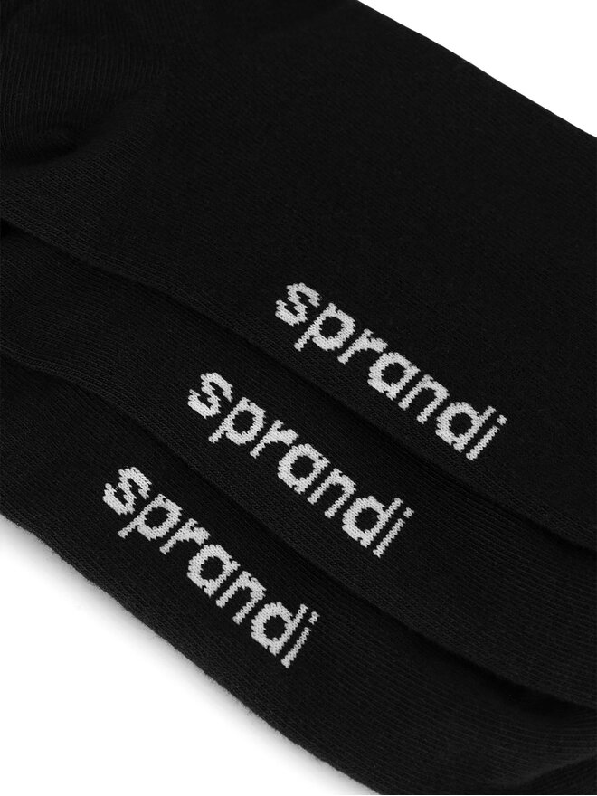 Sprandi Sada 3 párů nízkých ponožek unisex Sprandi 0UB-004-AW24 (3-PACK) Černá