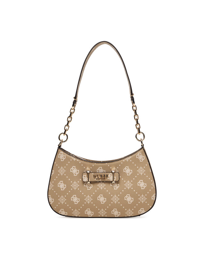 Guess Handtasche Guess Carrie Logo HWGP98 98180 Beige