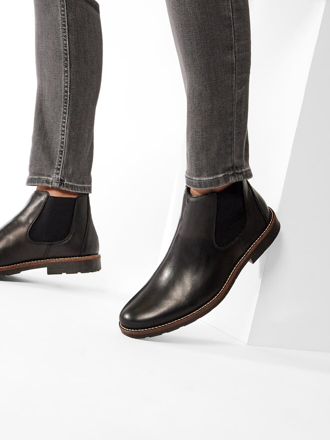 Rieker Klassische Stiefeletten Rieker 35382-00 Schwarz