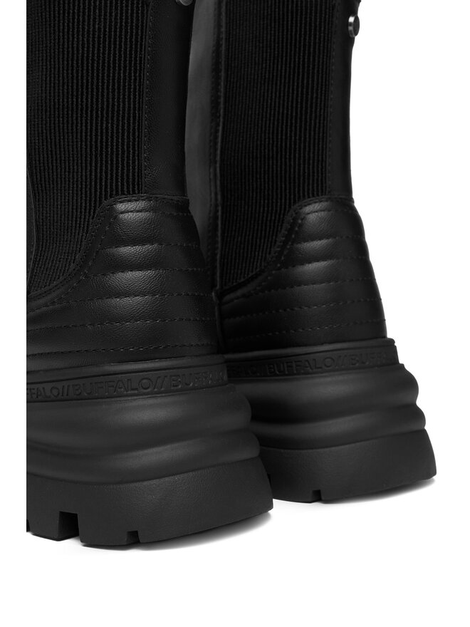 Buffalo Štibletai Buffalo Dione Chelsea Mid 1270128 Juoda