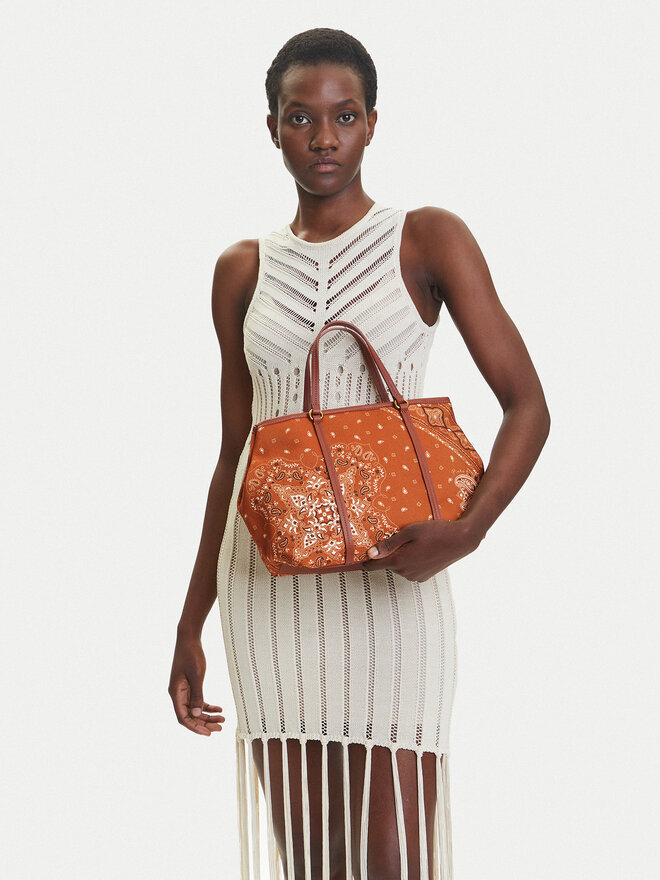 PINKO Τσάντα PINKO Shopper Classic PE 25 PLTT 104899 A2AS Καφέ
