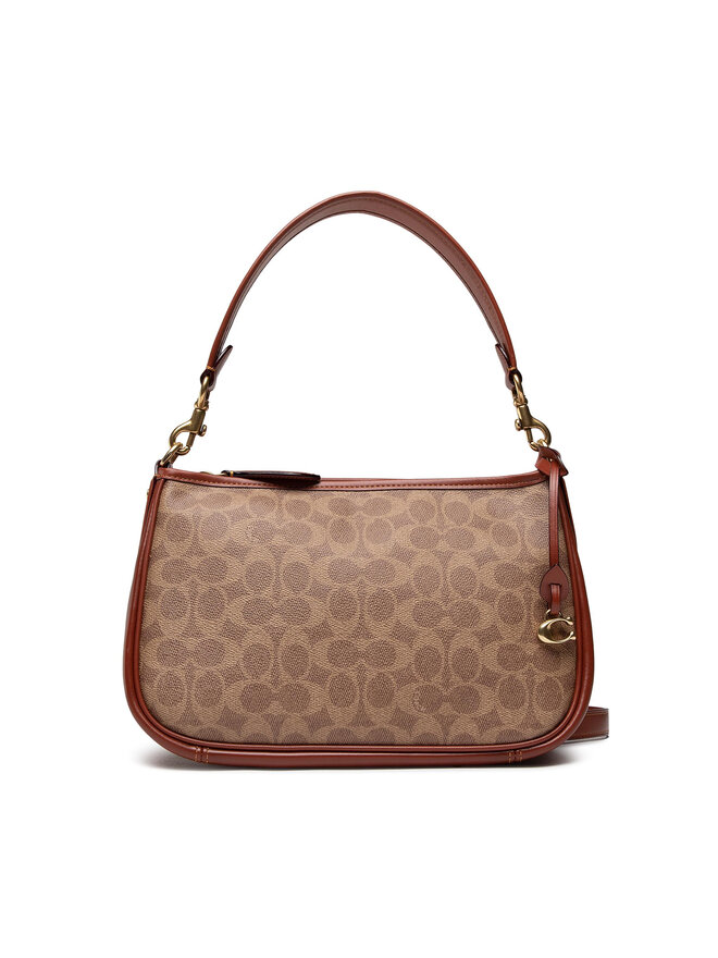 Monederos Mujer Coach Cartera Signature PVC Con Doble Cremallera