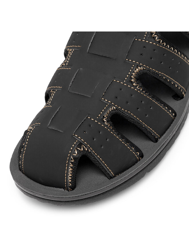 Lanetti Sandale Lanetti MSS20504-01 Crna