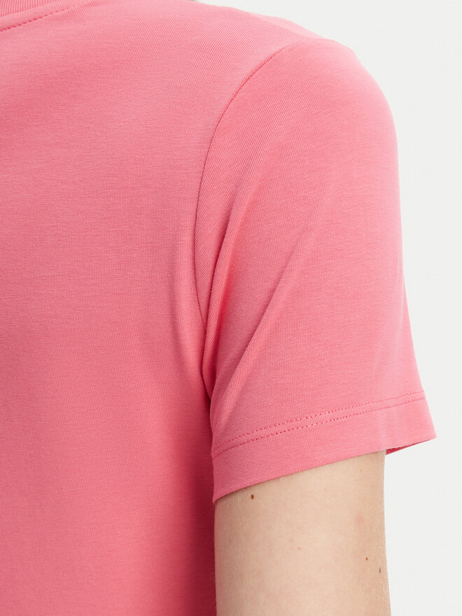 Guess Jeans Guess Jeans T-Shirt W4YI03 J1314 Rosa Slim Fit
