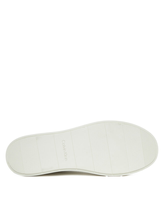 Calvin Klein Сникърси Calvin Klein Low Top Lace Up Woven HM0HM01767 Бял