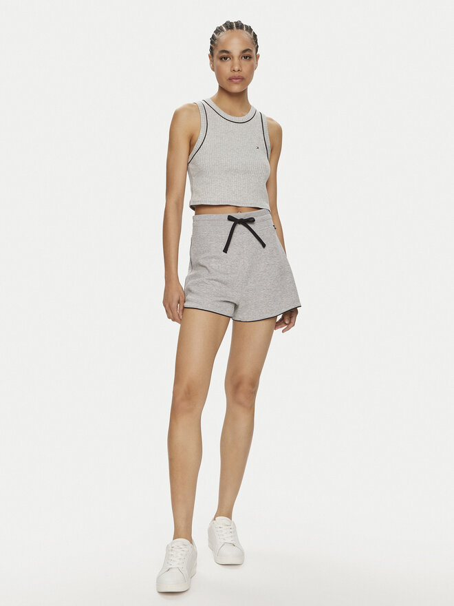 Tommy Hilfiger Tommy Hilfiger Felső UW0UW05232 Szürke Slim Fit