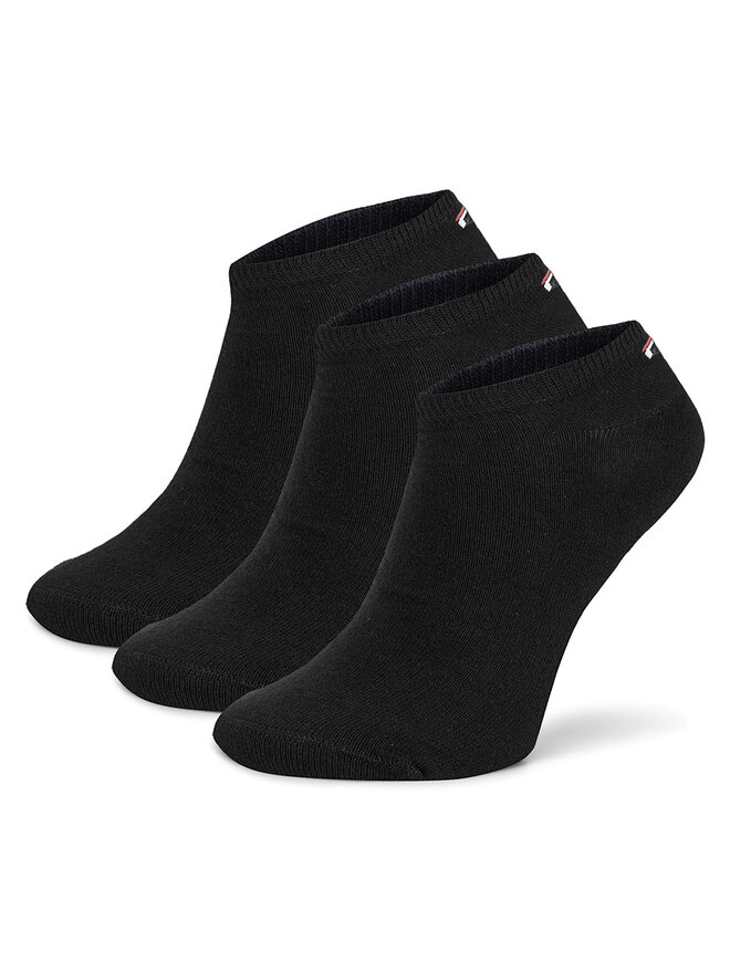 Fila Skarpety Niskie Męskie Fila F9100-AW24 (3-pack) Czarny