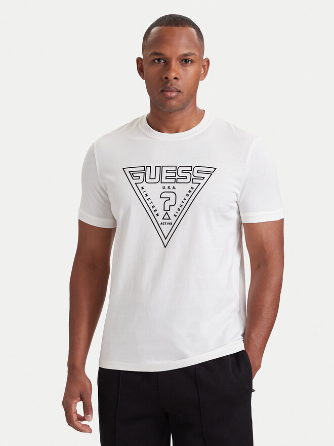 Guess Guess T-Shirt Z6YI20 K5016 Weiß Regular Fit