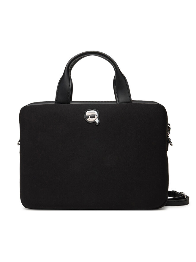 KARL LAGERFELD Geantă pentru laptop KARL LAGERFELD A1W32103 Negru