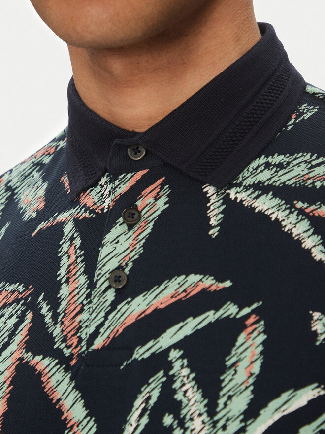 Tom Tailor Tom Tailor Polo marškinėliai 1045706 Tamsiai mėlyna Regular Fit