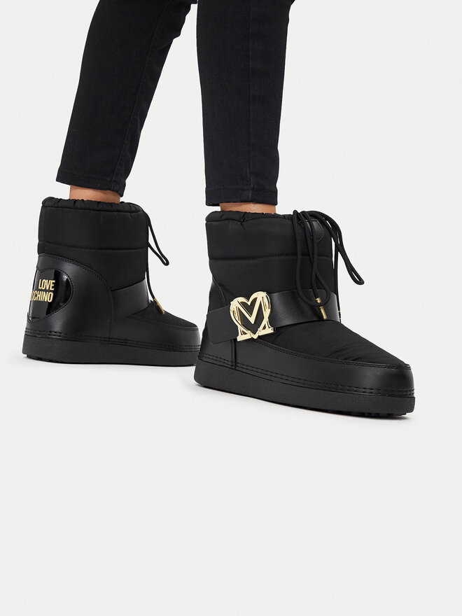 LOVE MOSCHINO Schneeschuhe LOVE MOSCHINO JA24062G1LISB00A Schwarz