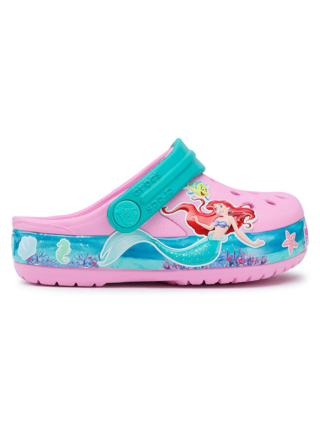 Pantoletten Crocs Cb Princess Ariel Clog K 205213 Rosa eschuhe