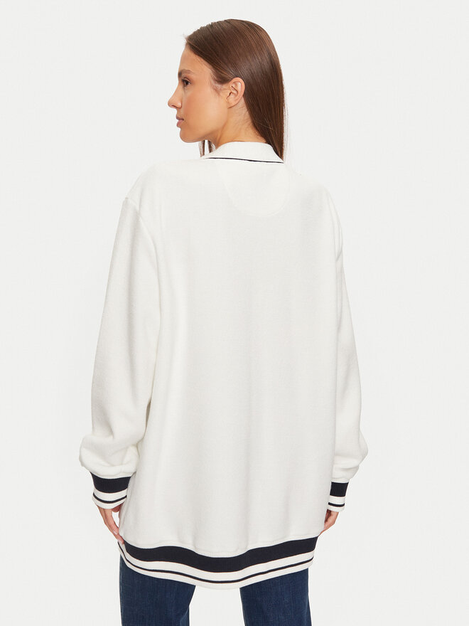 Guess Guess Camiseta V4BQ08 KCHV0 Blanco Boxy Fit