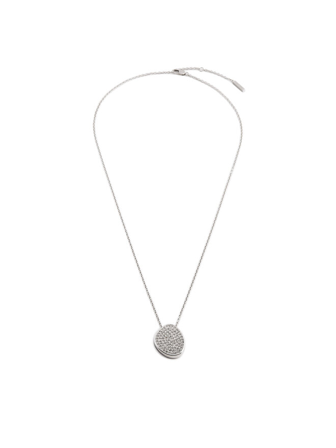 Calvin Klein Naszyjnik Calvin Klein 35000222 Srebrny