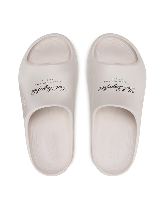 KARL LAGERFELD Natikače KARL LAGERFELD KL75007 Écru