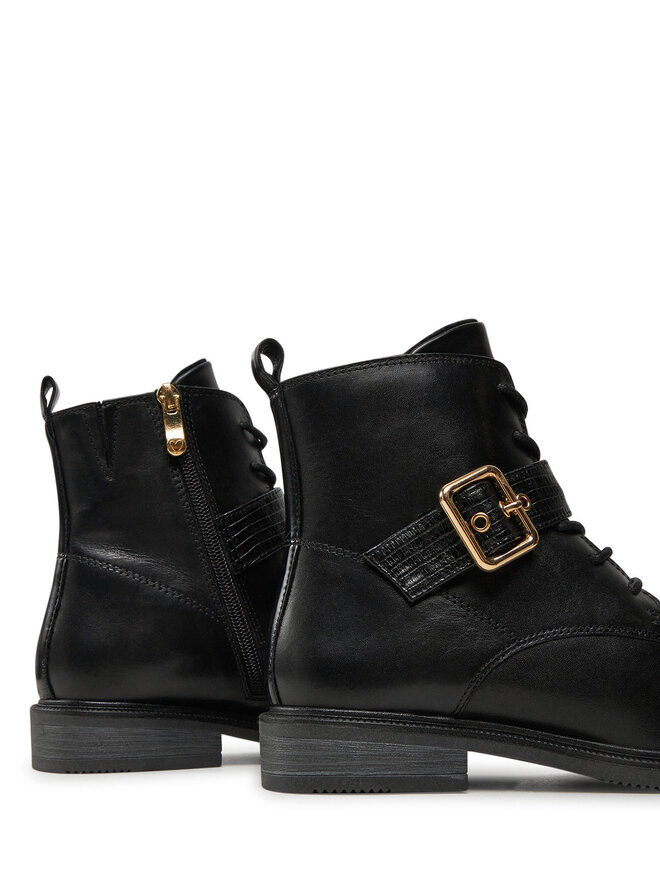 Marco Tozzi Botine Marco Tozzi 2-25101-43 Negru