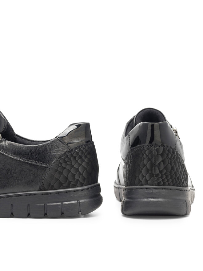 Go Soft Zapatos hasta el tobillo Go Soft WI23-GHANA-04 Negro