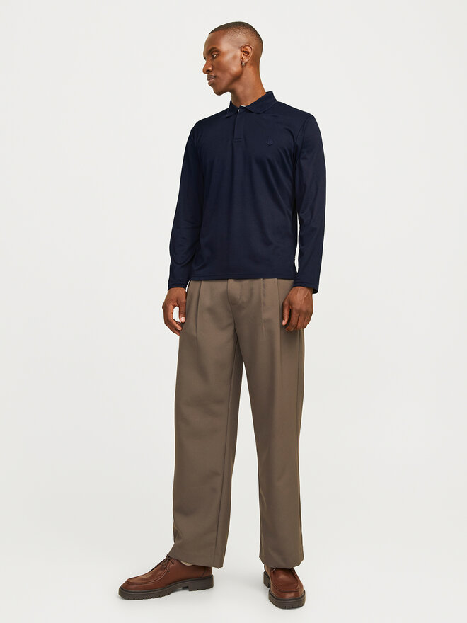 Jack&Jones Jack&Jones Pólóing Crodney 12259645 Sötétkék Regular Fit