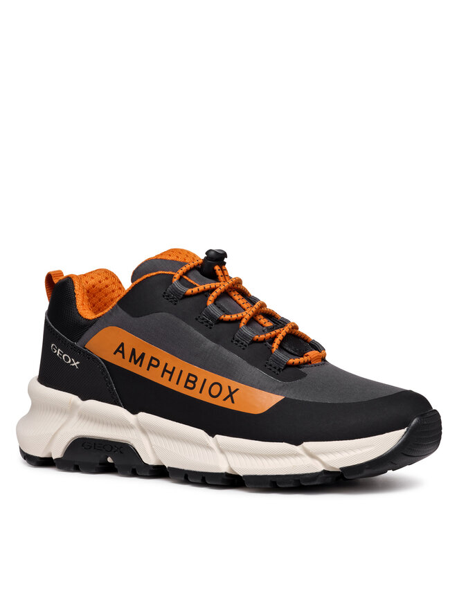 Geox Сникърси Geox J Flexyper Plus Boy J46LCC 0FU50 C9291 M Сив