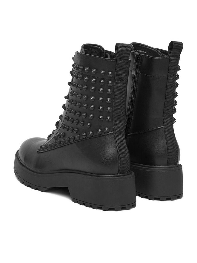 DeeZee Schnürschuhe DeeZee 190852-3A Schwarz