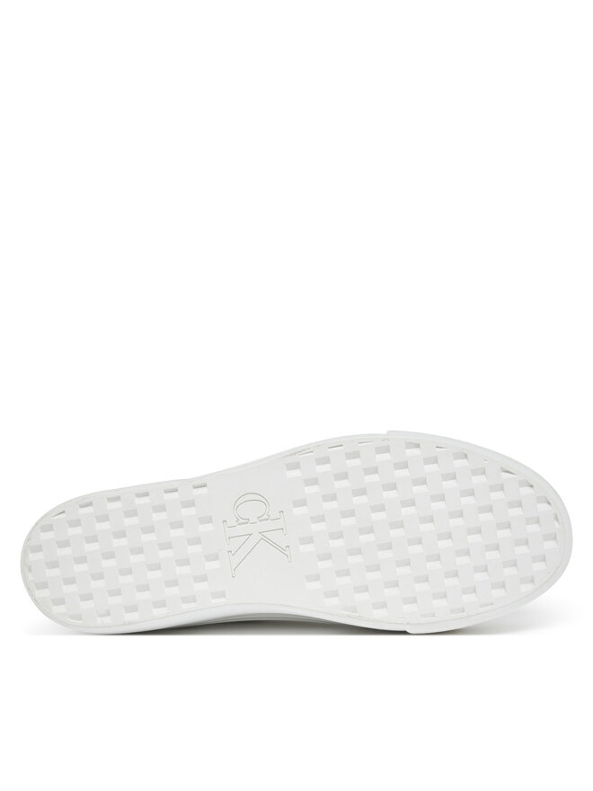 Calvin Klein Jeans Zapatillas Calvin Klein Jeans Vulc Flatform Mid Mg Lth YW0YW01741 Blanco
